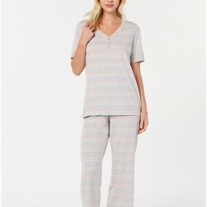 The Everyday Cotton Capri 2PC Pajama Set Size XXXL